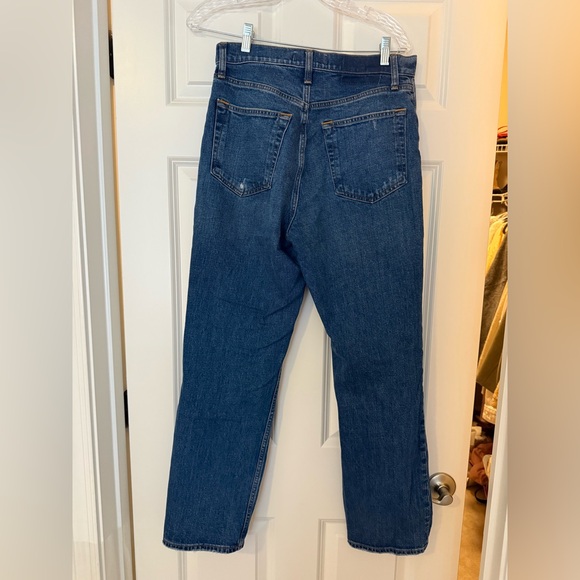 Abercrombie & Fitch Dark Blue Straight Jeans - Picture 2 of 3